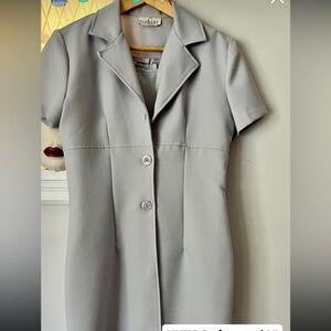 Scarlett Gray Mini Dress